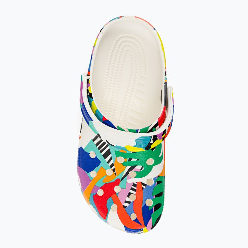Klapki Crocs Classic Retro Resort Clog white/multi 7