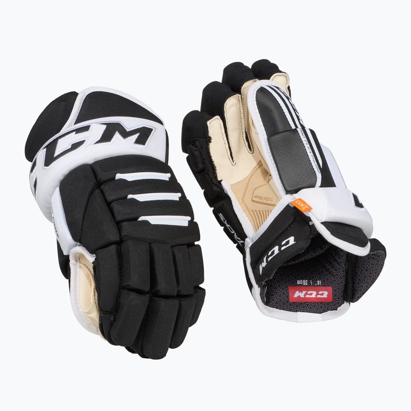 Rękawice hokejowe CCM Tacks 4R Pro2 SR black/white