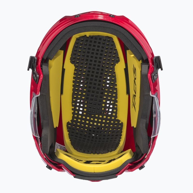 Kask hokejowy CCM Tacks 210 Combo red 5