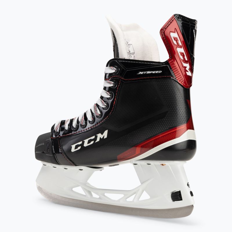 Łyżwy hokejowe męskie CCM JetSpeed FT475 SR black 3