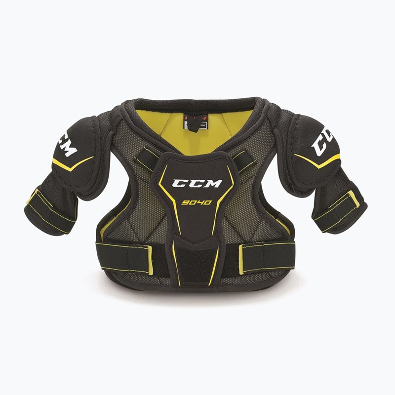 Naramienniki hokejowe dziecięce CCM Tacks 9040 YTH black/green