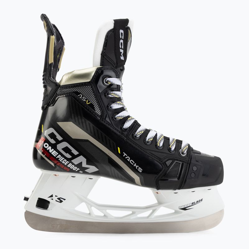 Łyżwy hokejowe męskie CCM Tacks AS-V SR black 2