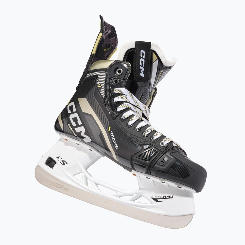 Łyżwy hokejowe męskie CCM Tacks AS-V SR WIDE black 6