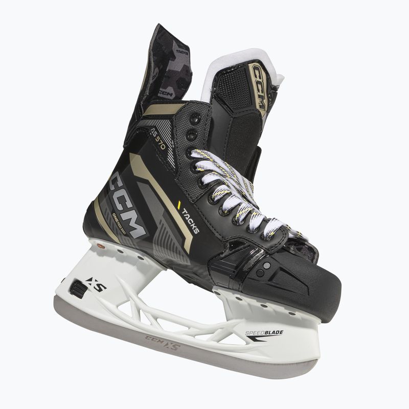Łyżwy hokejowe męskie CCM Tacks AS-570 SR black 2