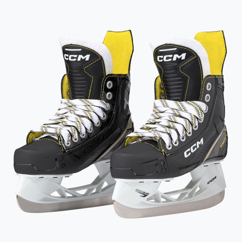 Łyżwy hokejowe dziecięce CCM Tacks AS-560 JR black 4