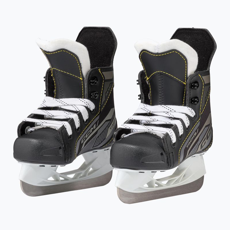 Łyżwy hokejowe dziecięce CCM Tacks AS-550 YTH black 4