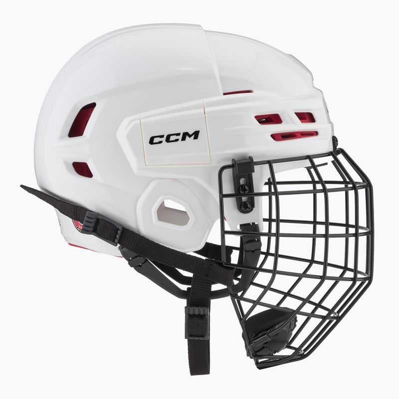 Kask hokejowy CCM Tacks 70 Combo white 3