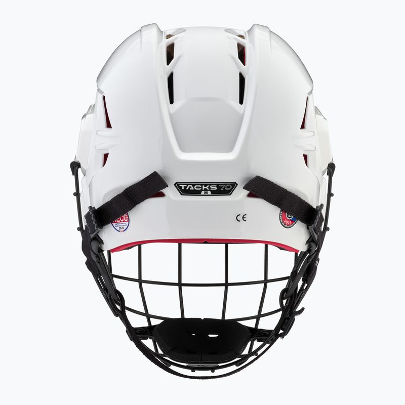 Kask hokejowy CCM Tacks 70 Combo white 4