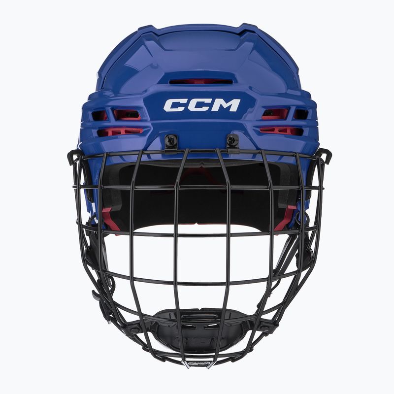 Kask hokejowy CCM Tacks 70 Combo royal 2