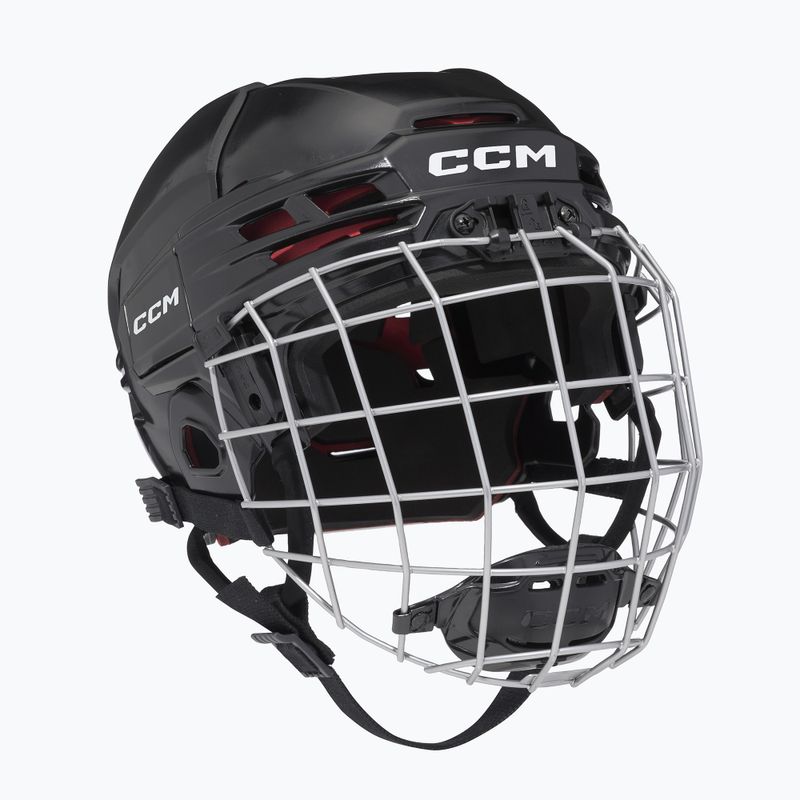 Kask hokejowy dziecięcy CCM Tacks 70 Combo JR Black