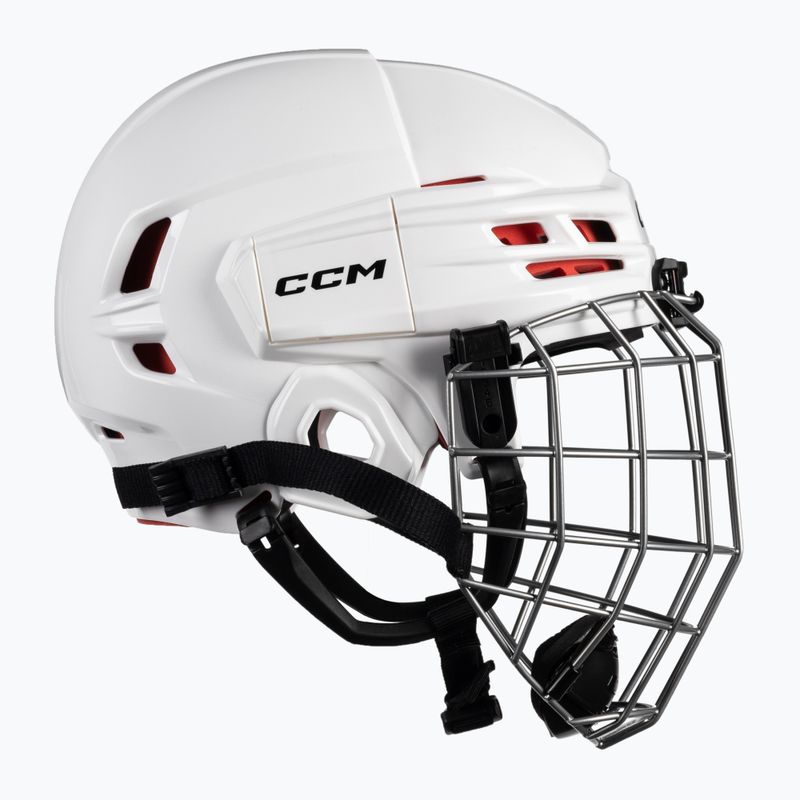 Kask hokejowy dziecięcy CCM Tacks 70 Combo white 4