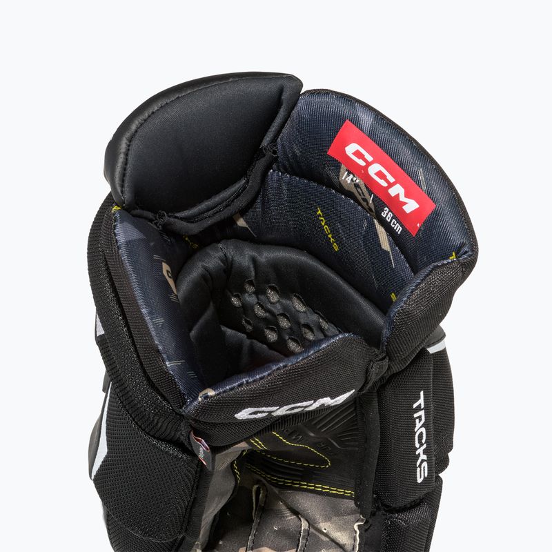 Rękawice hokejowe CCM Tacks AS-V Pro SR black/white 4