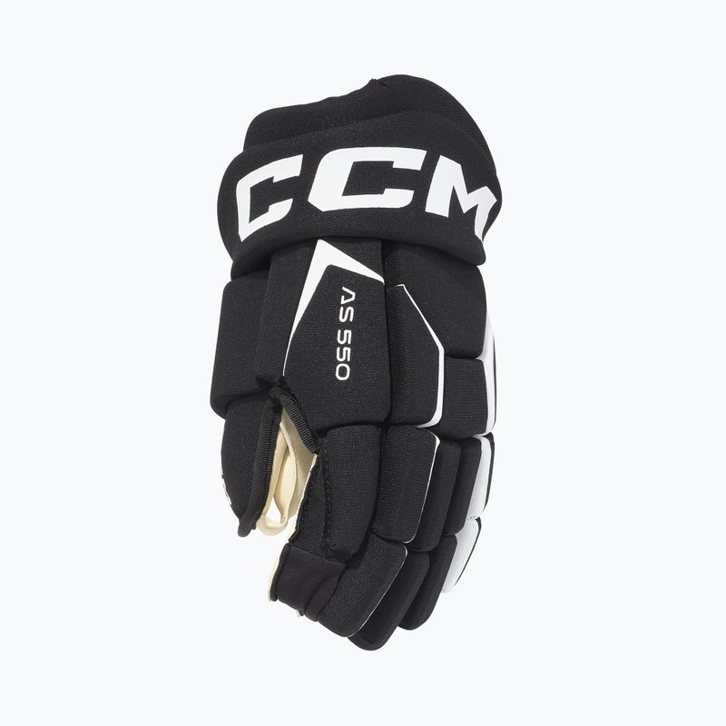 Rękawice hokejowe CCM Tacks AS-550 black/white 7