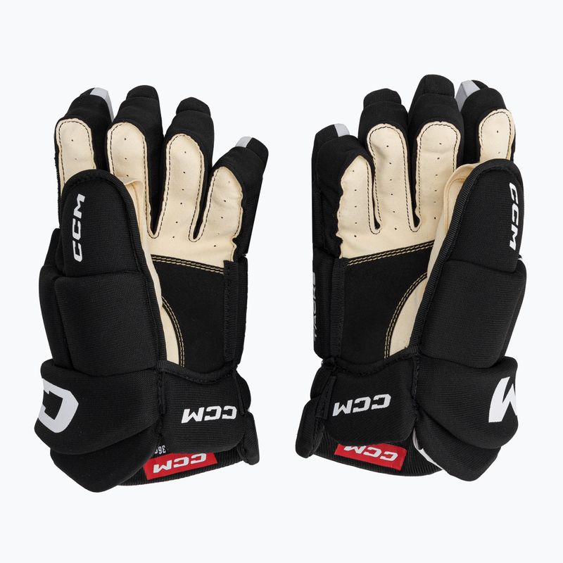 Rękawice hokejowe CCM Tacks AS-550 black/white 2