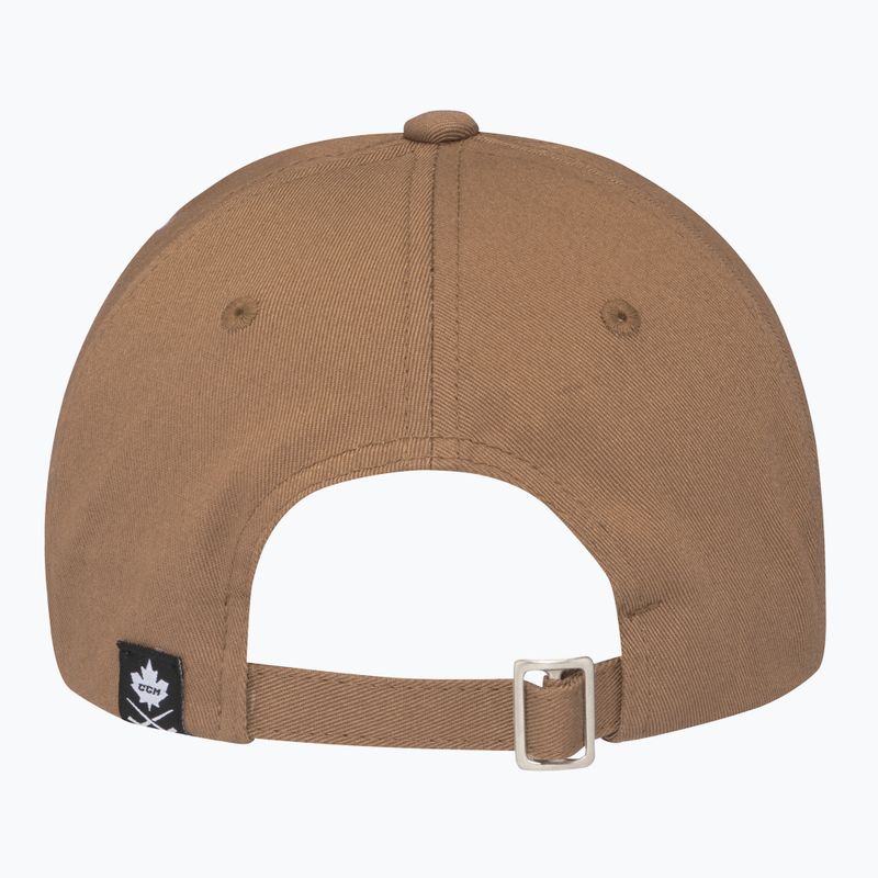 Czapka z daszkiem CCM All Outside Slouch brown 2