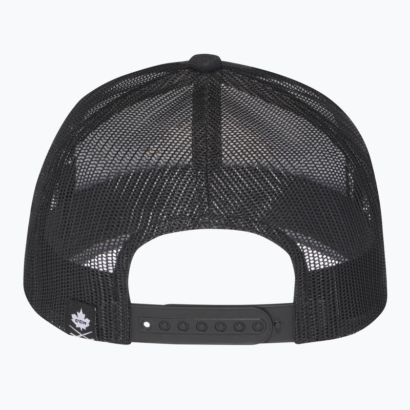 Czapka z daszkiem CCM Meshback Trucker black 3