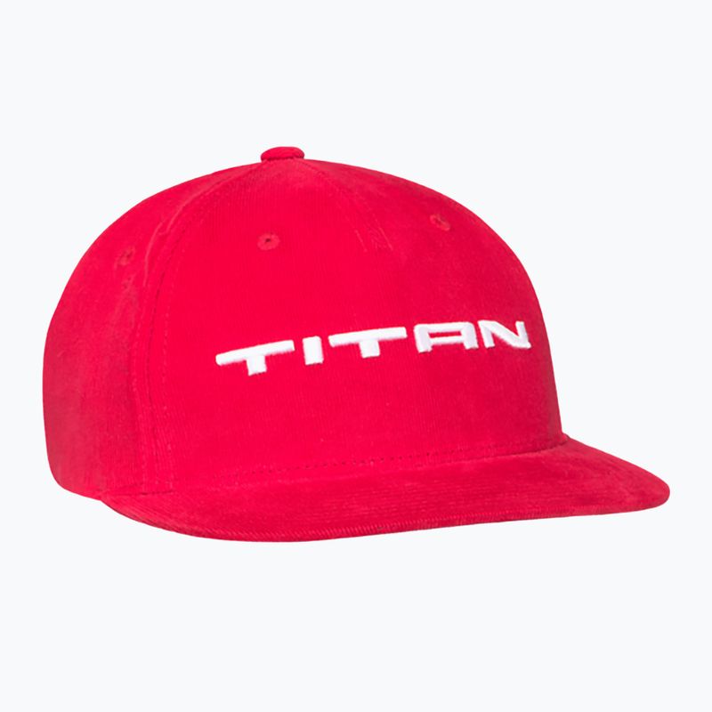 Czapka z daszkiem CCM Titan Flatbrim Snapback SR red