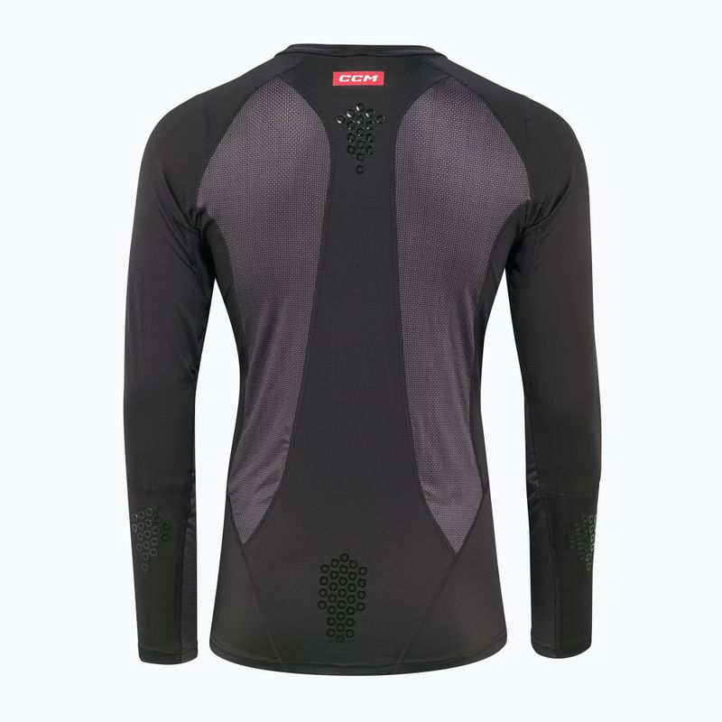 Longsleeve hokejowy męski CCM Ribano SR black 2