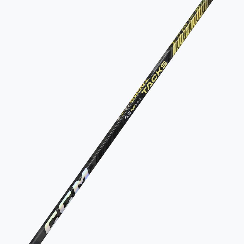 Kij hokejowy dziecięcy CCM Tacks As-VI Pro JR black 5