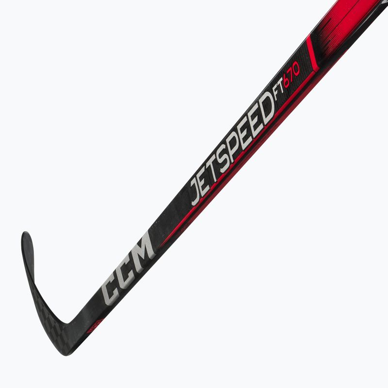 Kij hokejowy CCM JetSpeed FT670 SR black 3