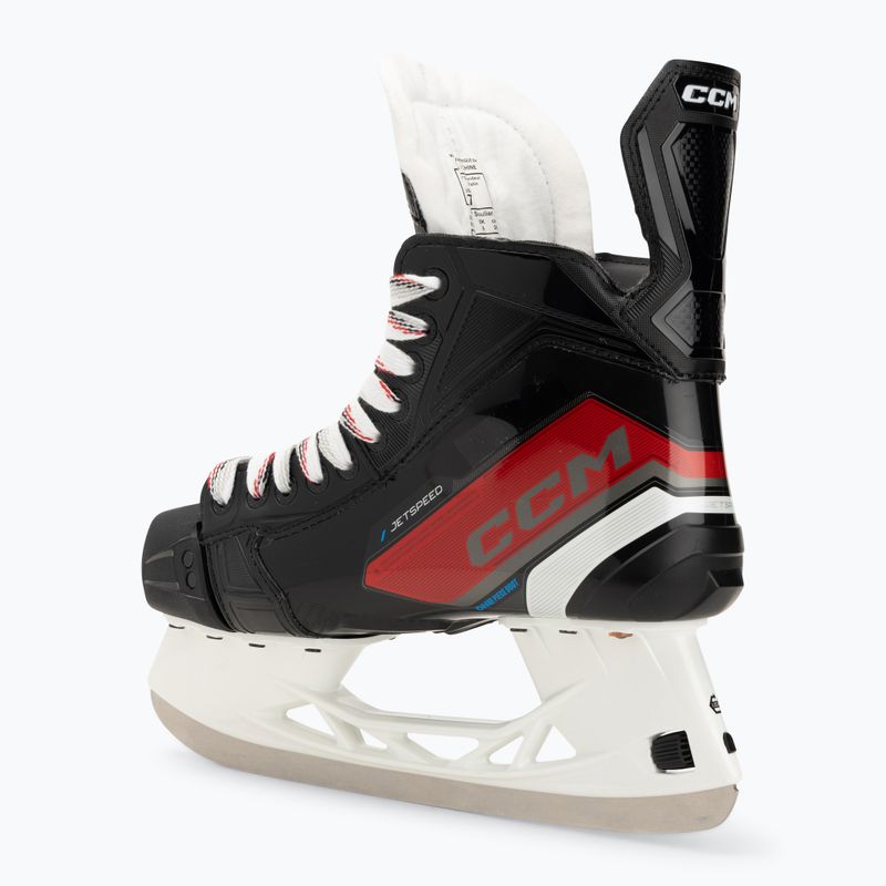 Łyżwy hokejowe męskie CCM JetSpeed FT670 SR black 3
