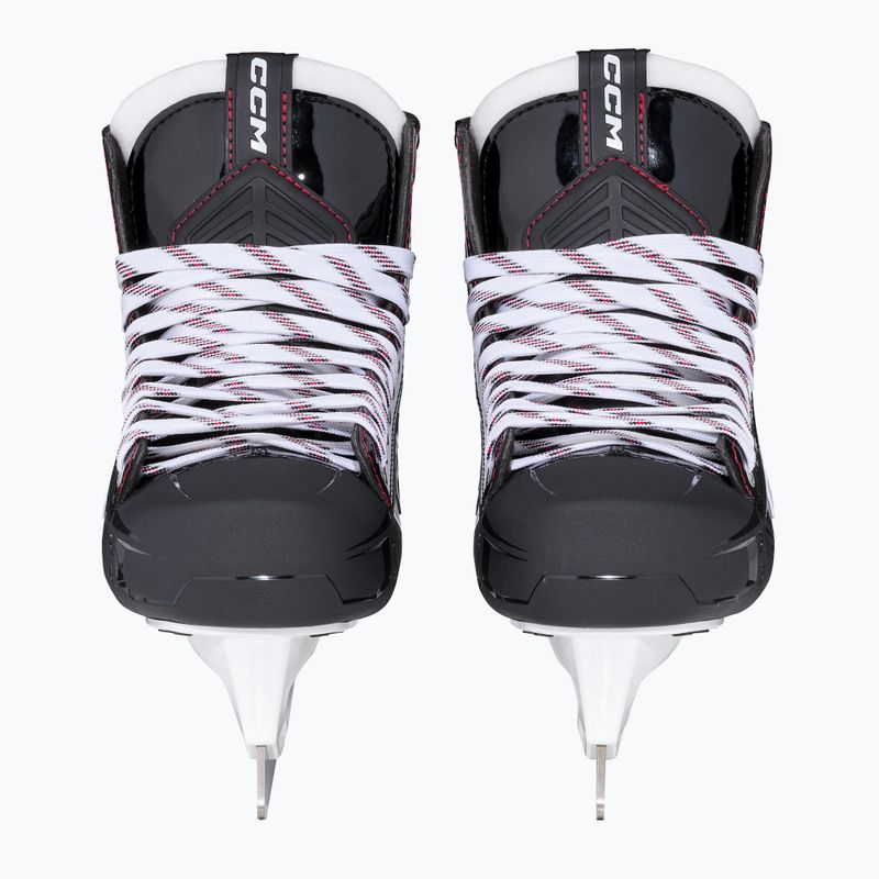 Łyżwy hokejowe bramkarskie męskie CCM EFlex 6.5 SR black 5