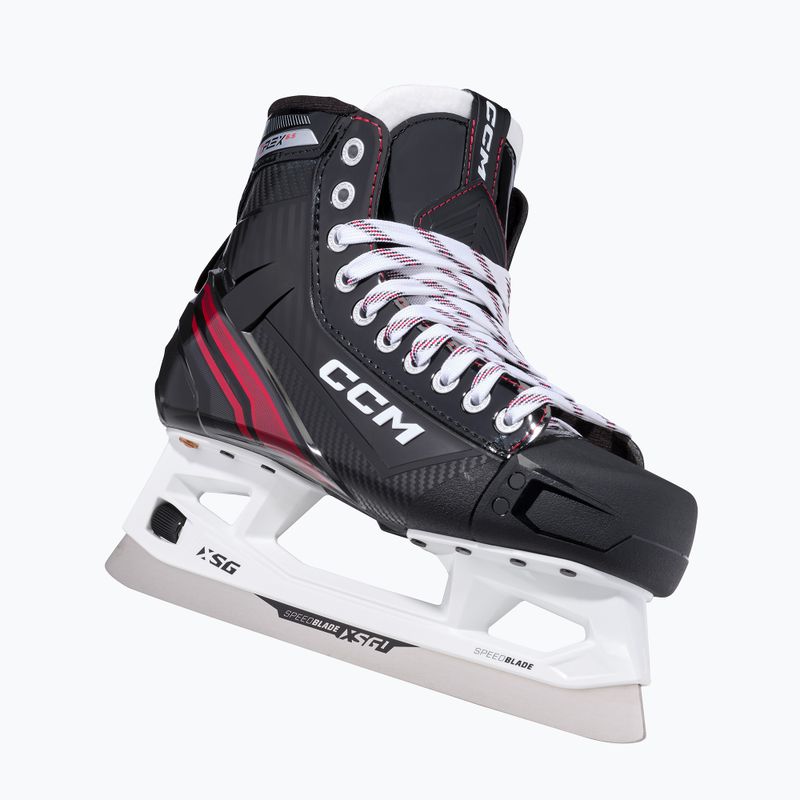 Łyżwy hokejowe bramkarskie dziecięce CCM EFlex 6.5 INT REGULAR black 6