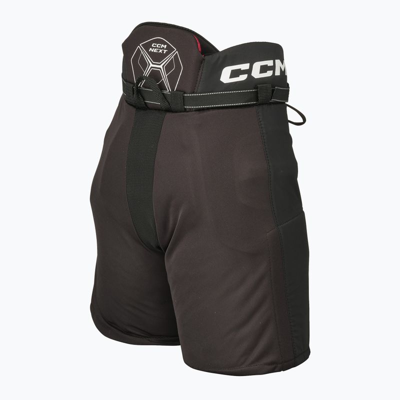 Spodnie hokejowe dziecięce CCM Next YTH black 2