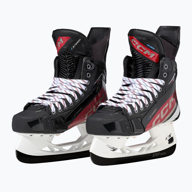 Łyżwy hokejowe męskie CCM JetSpeed FT6 Pro SR black 4