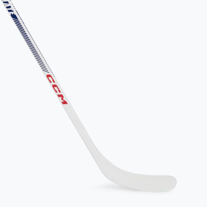 Kij hokejowy dziecięcy CCM Ultimate JR white 6