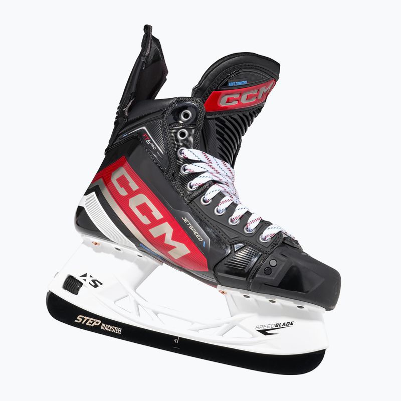 Łyżwy hokejowe męskie CCM JetSpeed FT6 Pro SR Wide black 2