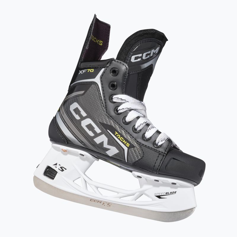 Łyżwy hokejowe dziecięce CCM Tacks XF70 JR black 6