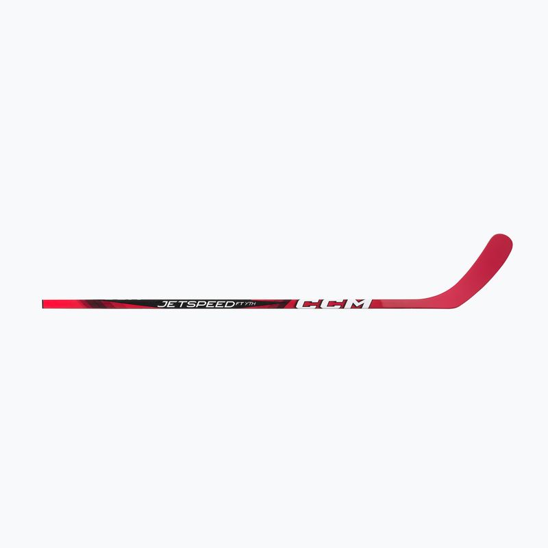 Kij hokejowy dziecięcy CCM JetSpeed FT Youth black/red 7