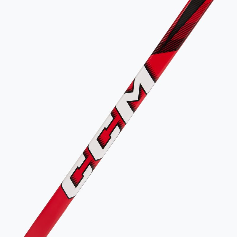 Kij hokejowy dziecięcy CCM JetSpeed FT Youth black/red 2