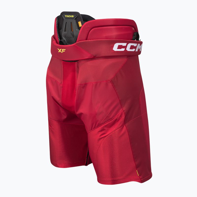 Spodenki hokejowe męskie CCM Tacks XF SR red 2