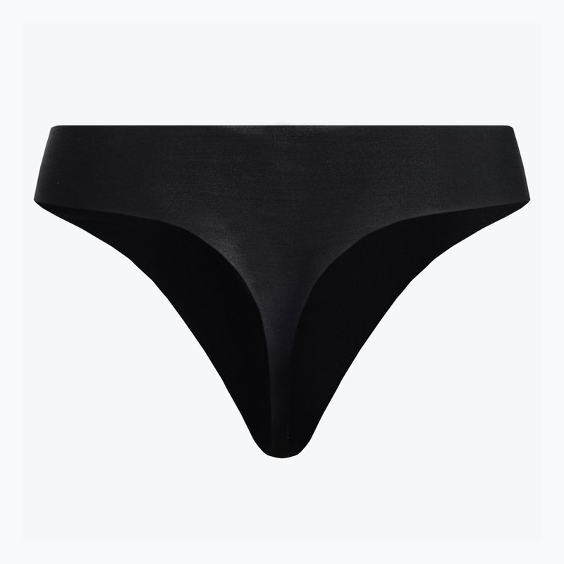 Stringi damskie Under Armour Pure Stretch Thong 3 pary black/black/graphite 3