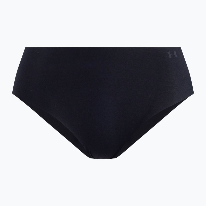 Majtki damskie Under Armour Pure Stretch Hipster 3 pary black/black/graphite 2