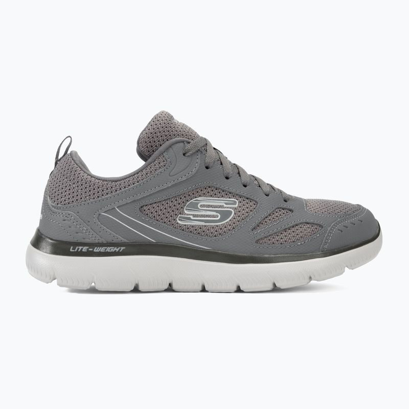 Buty męskie SKECHERS Summits South Rim charcoal 2