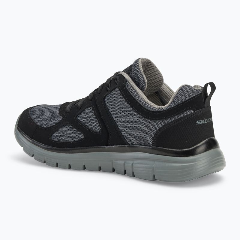 Buty męskie SKECHERS Burns Agoura black/gray 3