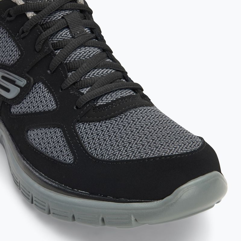 Buty męskie SKECHERS Burns Agoura black/gray 7