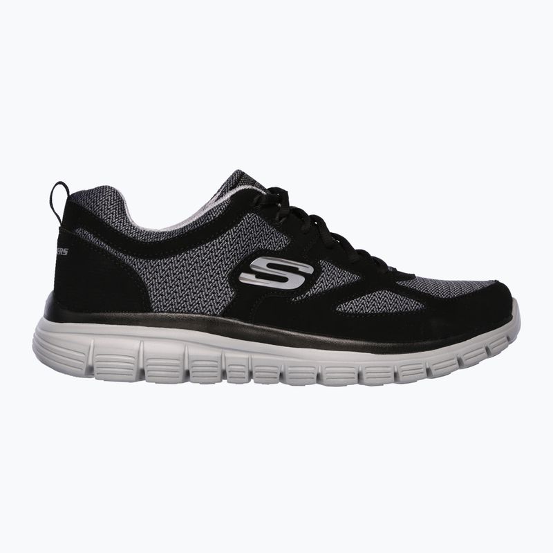Buty męskie SKECHERS Burns Agoura black/gray 8