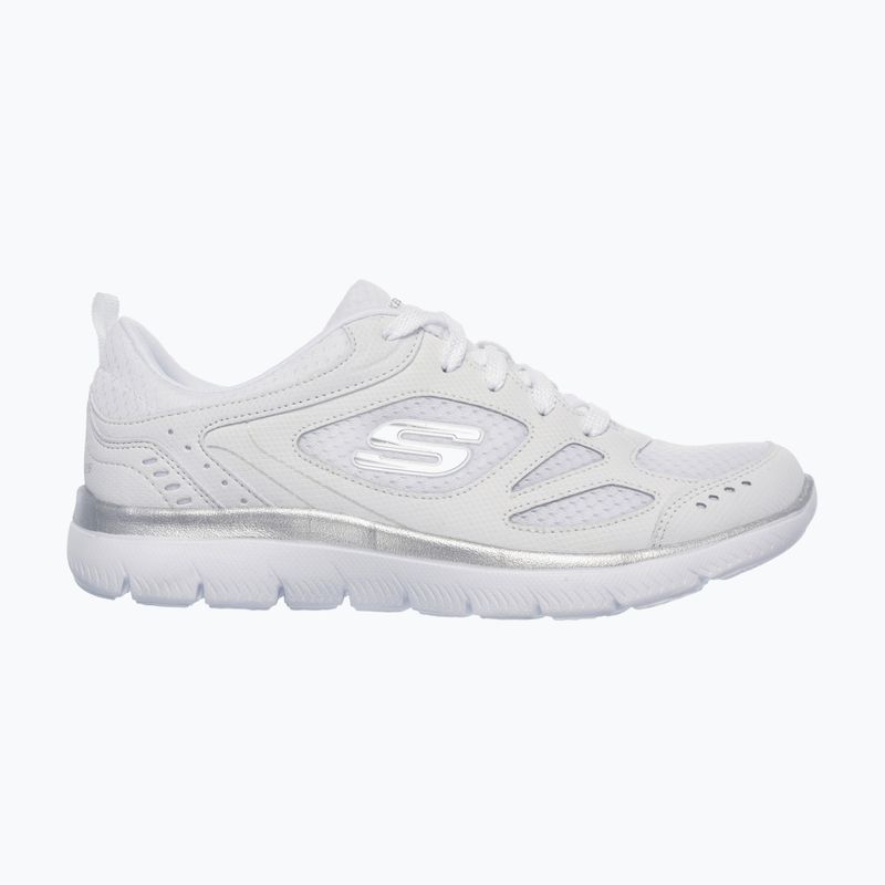 Buty damskie SKECHERS Summits Suited white/silver 7