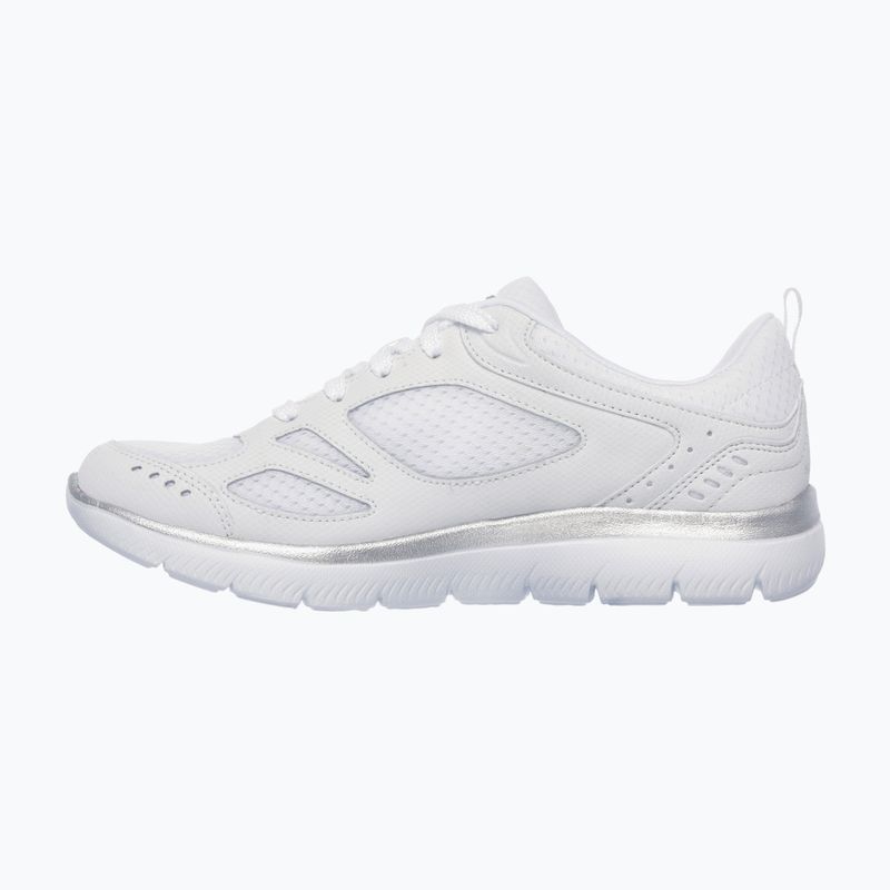Buty damskie SKECHERS Summits Suited white/silver 8