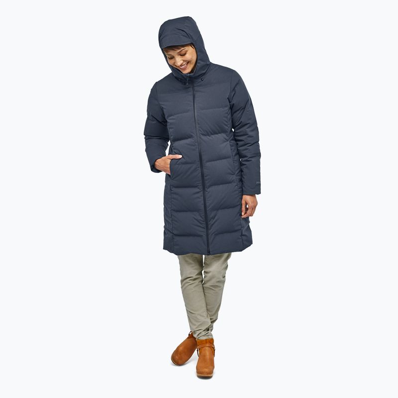 Płaszcz puchowy damski Patagonia Jackson Glacier Parka smolder blue 3