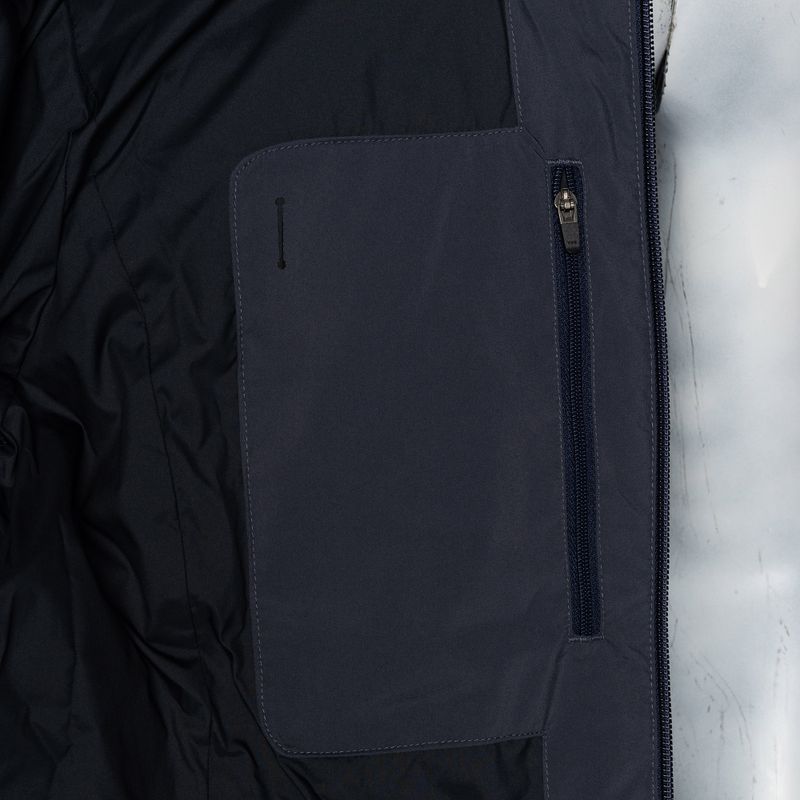 Płaszcz puchowy damski Patagonia Jackson Glacier Parka smolder blue 12