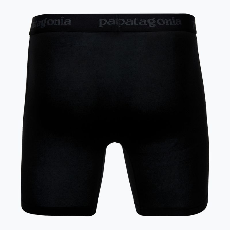 Bokserki męskie Patagonia Essential Boxer Briefs 6" black 2