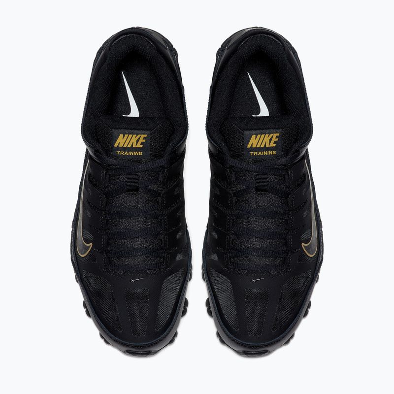 Buty treningowe męskie Nike Reax 8 TR Mesh black/black/metallic gold 4