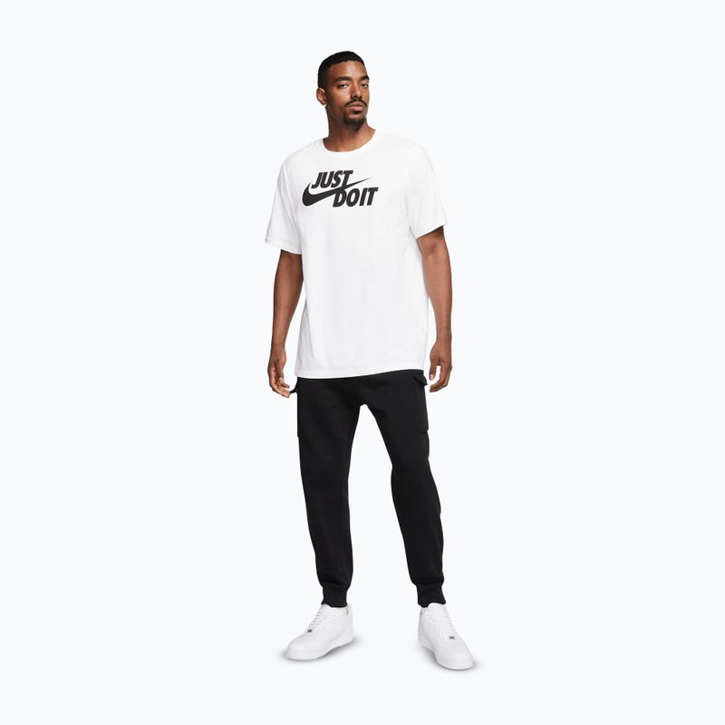 Koszulka męska Nike Sportswear JDI white/black 2