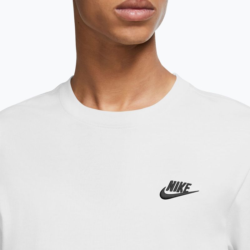 Longsleeve męski Nike Sportswear Club white/black 3