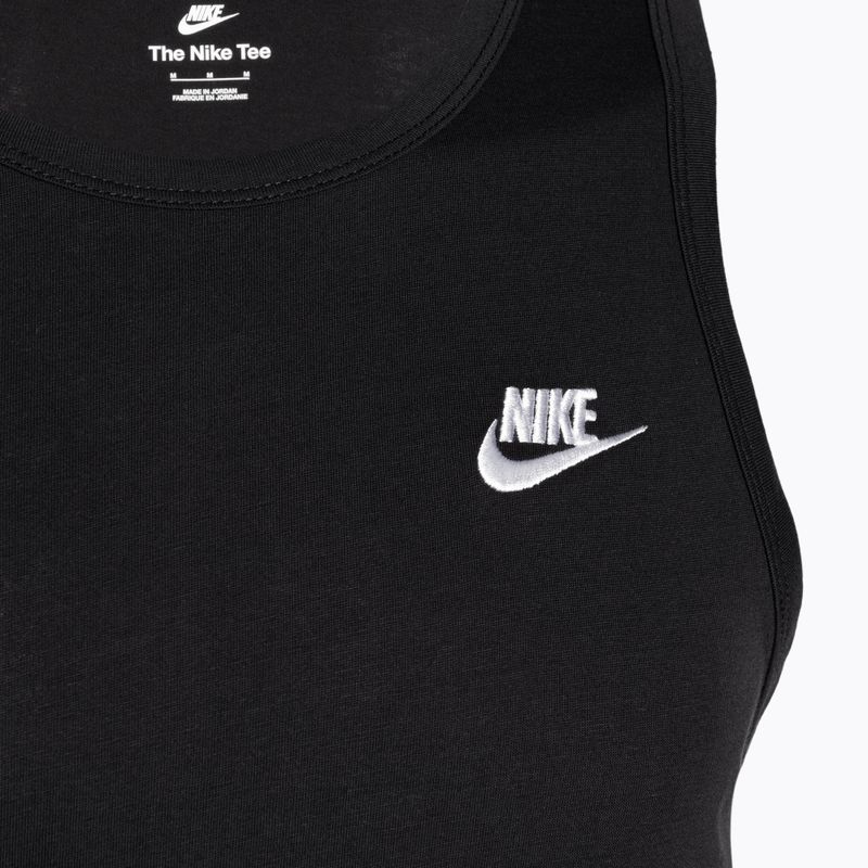 Tank top męski Nike Sportswear Club TT black/white 3